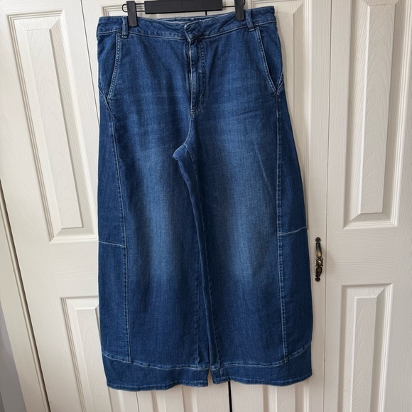 Pilcro Full Curve High-Rise Wide-Leg Jeans Women’s Size 30 - Picture 4 of 12